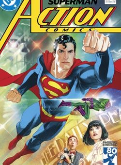 Action Comics #1000 1980s Variant Cover Edition Cover Joshua Middleton (April 2018) Superman 