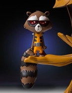 Animated Statue: Groot and Rocket Raccoon (Skottie Young) 
