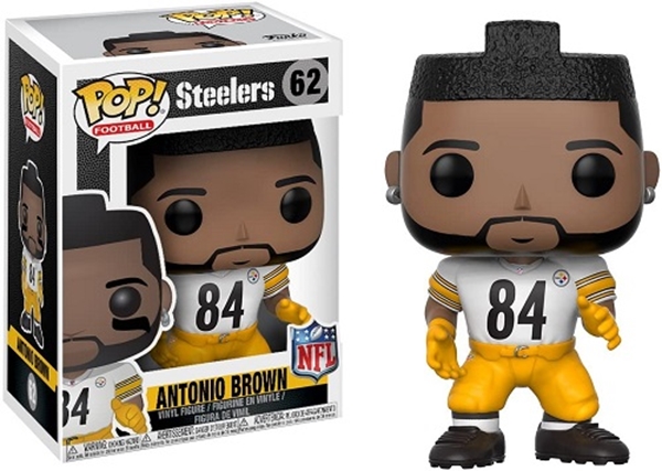 Antonio Brown Funko Pop Steelers NFL Nº 62 Yellow NFL