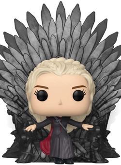 Daenerys on Iron Throne Funko Pop Deluxe Juego de Tronos 15 cm Nº75