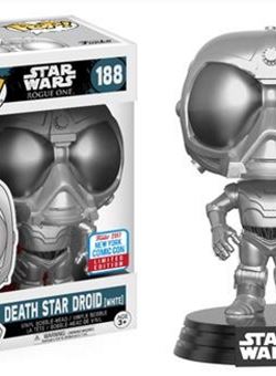 Death Star Droid (White) Funko Pop 10 cm Rogue One Fall Con Exclusive NYCC 2017 Nº 188