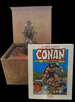 El Libro de Arte de Conan El Barbaro (Estatua Y Libro)