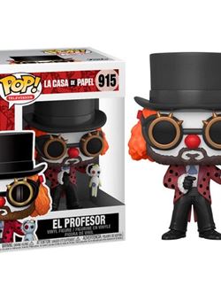 El Profesor (Clown) Funko Pop 10 cm Nº915 La Casa de Papel