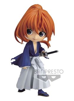 Himura Battousai Ver. A 14 cm Rurouni Kenshin Minifigura Q Posket