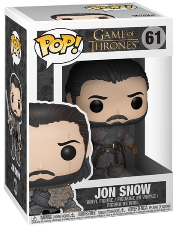 Jon Snow Beyond the Wall Funko Pop 10 cm Nº61 GOT 