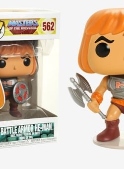 He-Man with Battle Armor Funko Pop 10 cm Nº562 Masters of the Universe 