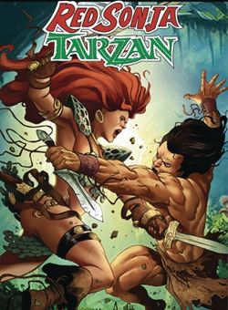 Red Sonja Tarzan Nº 5 Cover B Sergio Davila (October 2018) 