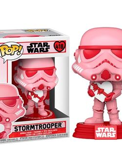Stormtrooper w/Heart Funko Pop 10 cm Nº418 Star Wars Valentines (San Valentin)