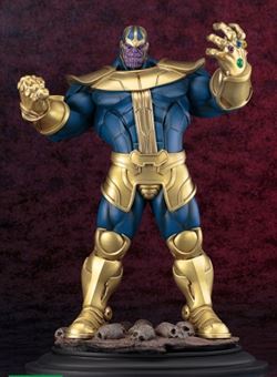 Thanos Fine art 40 cm Marvel Universe Resina 