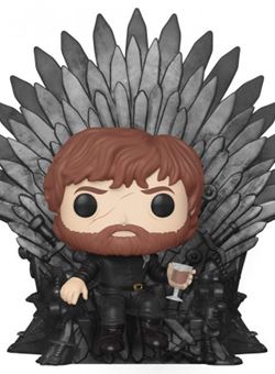 Tyrion Lannister on Iron Throne Funko Pop Deluxe Juego de Tronos 15 cm Nº71