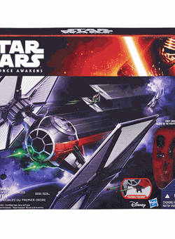 Vehículo Deluxe con Figura 2015 Class II 1st Order Special Forces TIE Fighter Episodio VII