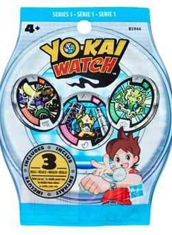 Yo-Kai Watch Pack de 3 medallas 2016 Serie 1
