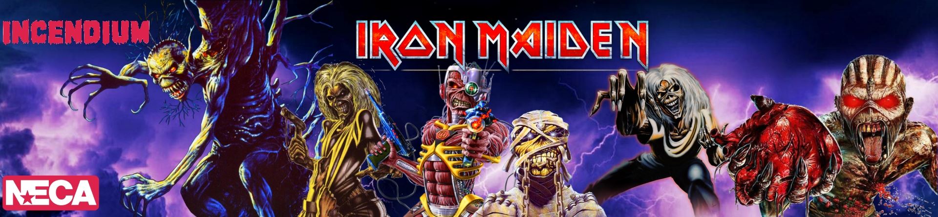 Figuras y merchandising de Iron Maiden